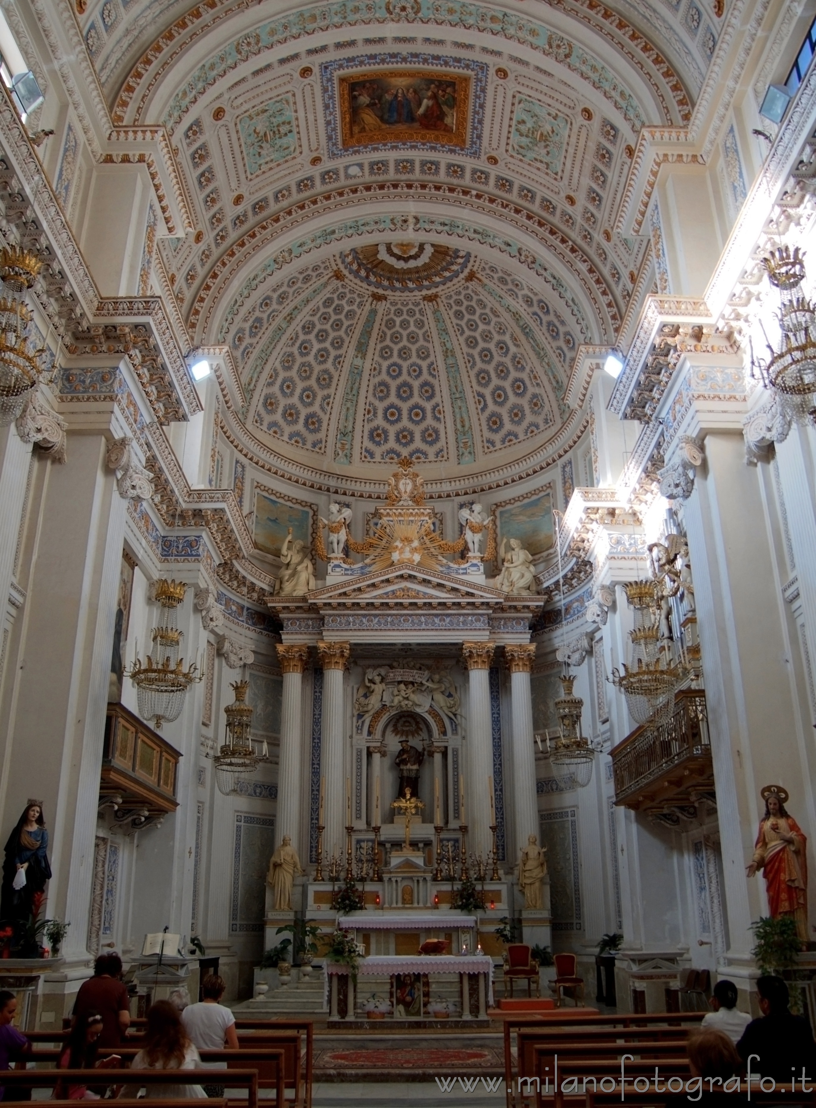 Agrigento - Interni della Chiesa di Sant'Alfonso